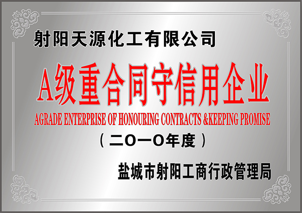 A-level Contract Abiding And Trustworthy Enterprise